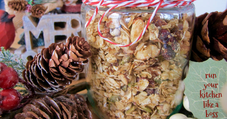 Granola: perfect for the holidays