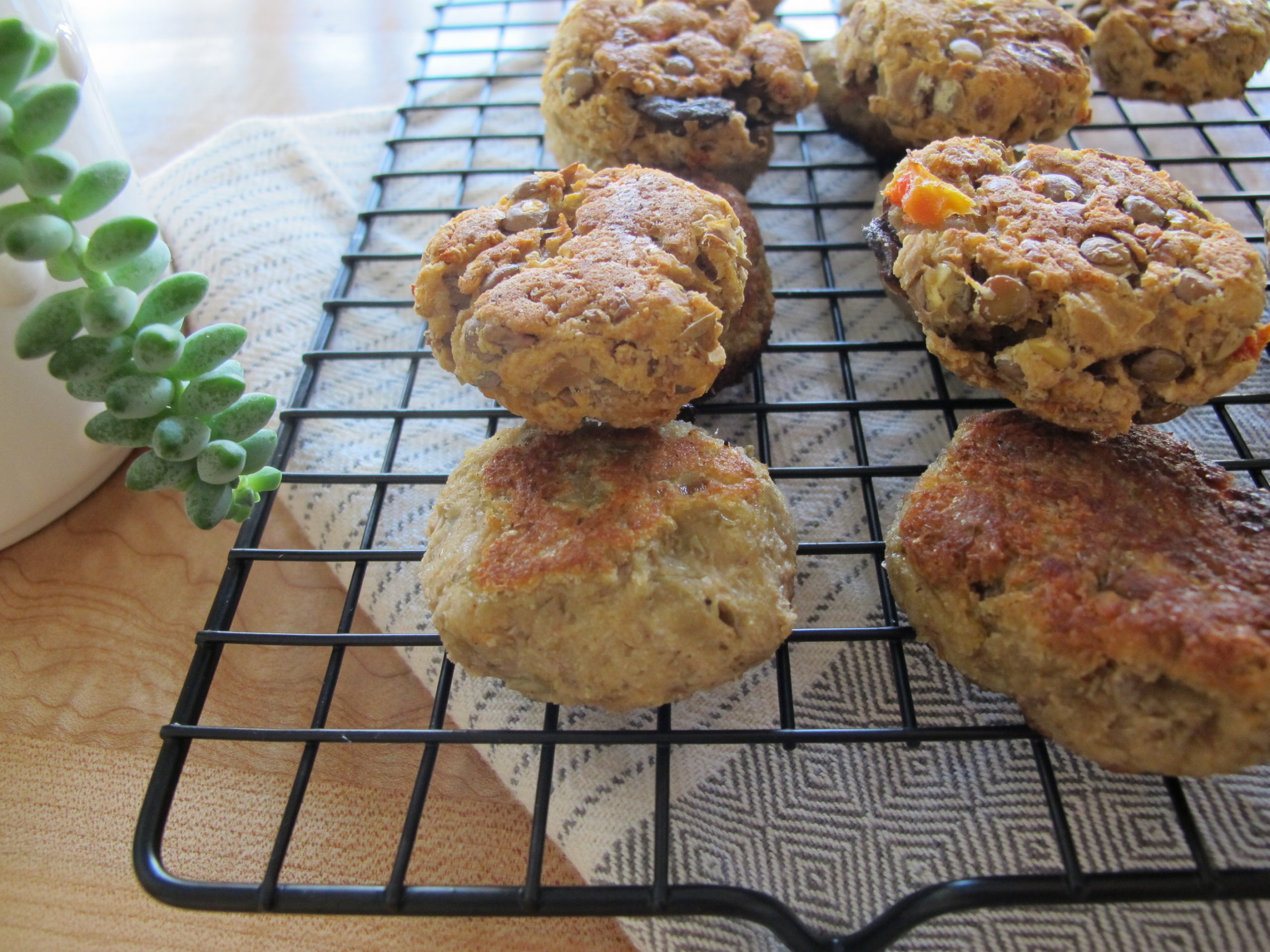 Staying-at-home Friendly Recipe: Lentil Fritters.